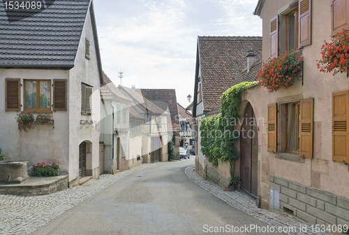 Image of Mittelbergheim street scenery