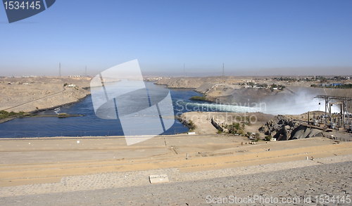 Image of around Aswan Dam in Egypt