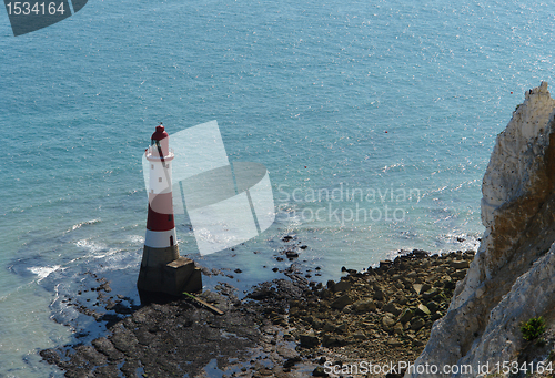 Image of lighthouse at Beachy Head near of Newhaven