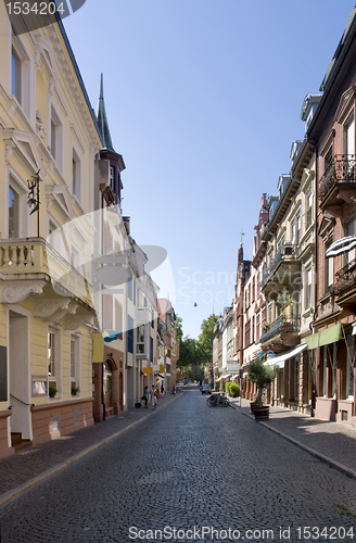 Image of Freiburg im Breisgau in sunny ambiance