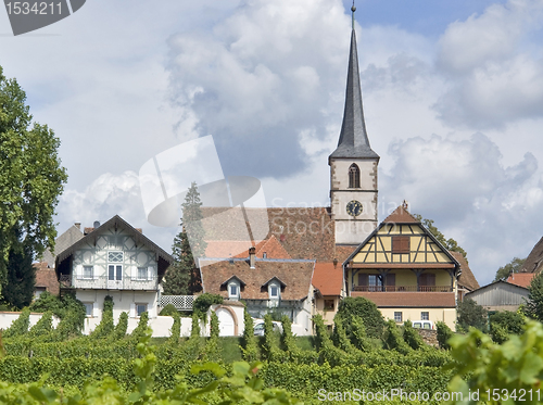 Image of idyllic Mittelbergheim