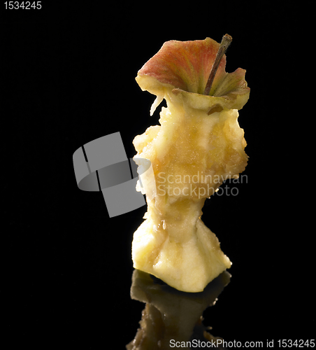 Image of apple core