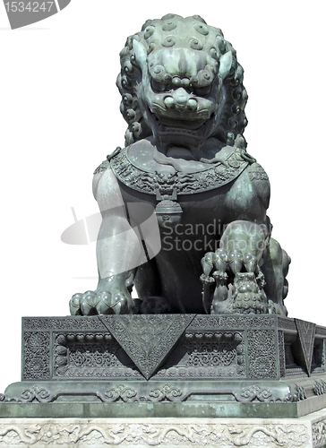 Image of Chinese Lion sculpture