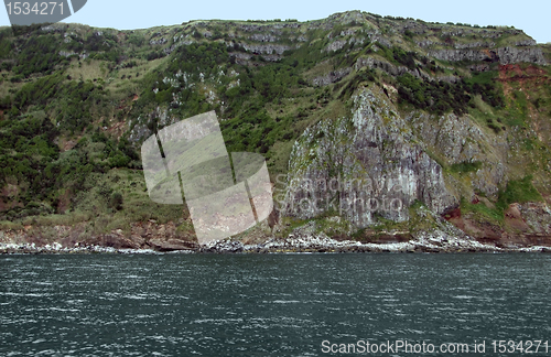 Image of coastal rock formation