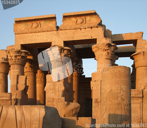Image of Kom Ombo temple detail