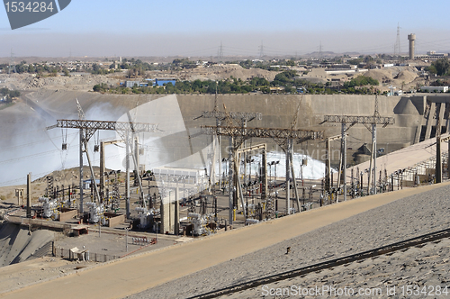 Image of Aswan Dam in Egypt