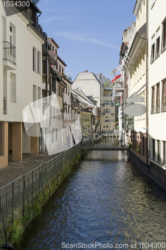 Image of Freiburg im Breisgau at summer time