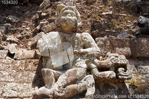 Image of Monkey and pyramid