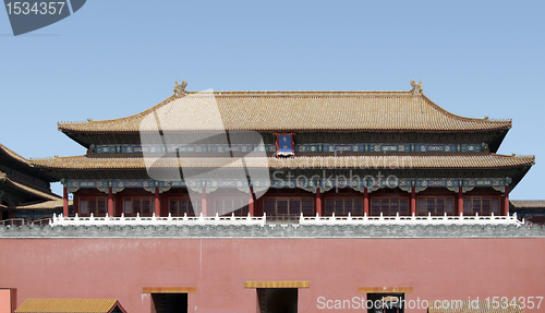 Image of Forbidden City in China