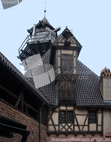 Image of Haut-Koenigsbourg Castle detail