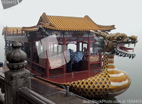 Image of Dragon Boat in China