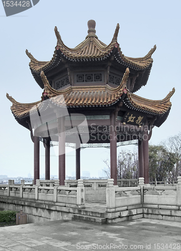 Image of pavilion in Wuhan