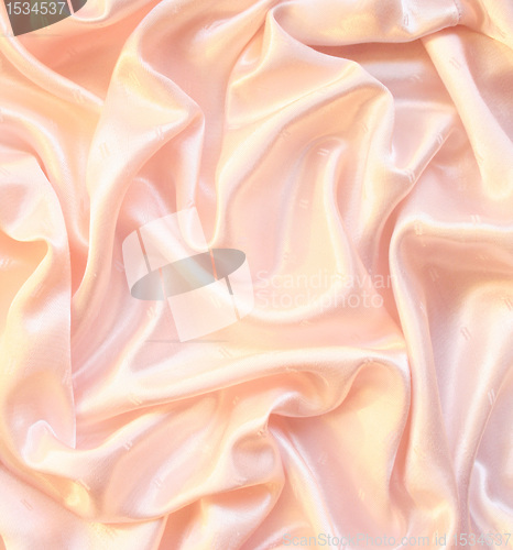 Image of Smooth elegant pink silk as background