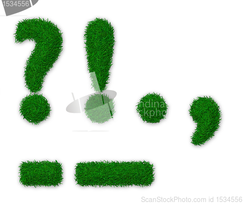 Image of Grassy punctuation