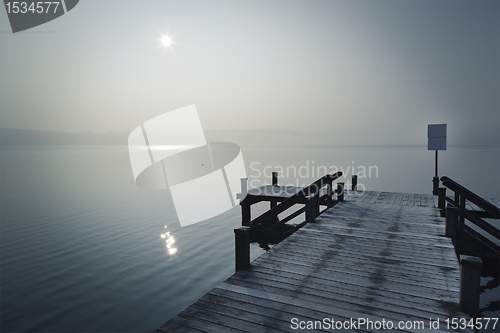 Image of winter jetty