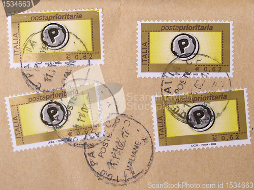 Image of Mail stamp