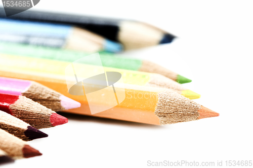 Image of Close-up pencil.