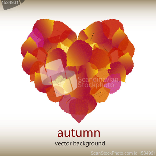 Image of autumn background, eps10