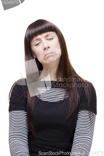 Image of woman expressions