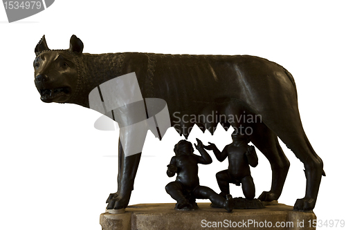 Image of romulus and remus rome symbol