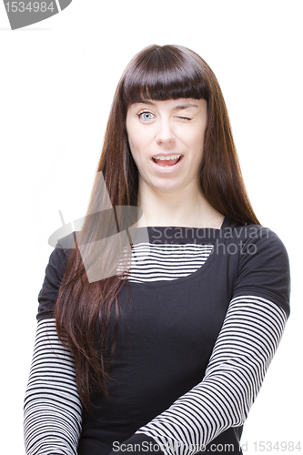 Image of woman expressions