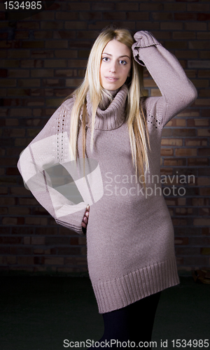 Image of young woman model
