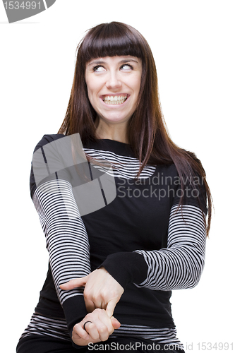 Image of woman expressions