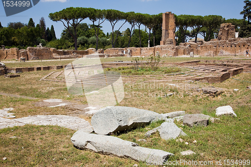 Image of roman forum ruins