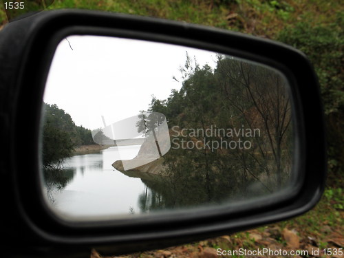 Image of Reflected in the mirror. Xyliatou. Cyprus