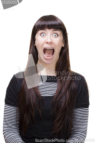 Image of woman expressions