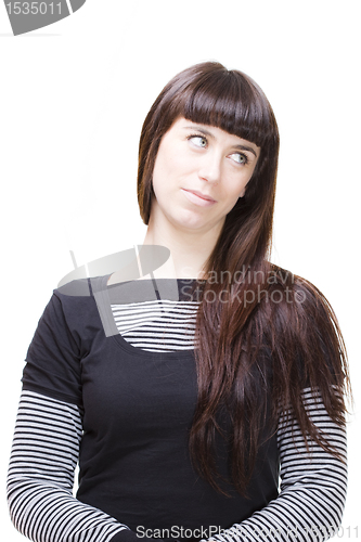 Image of woman expressions
