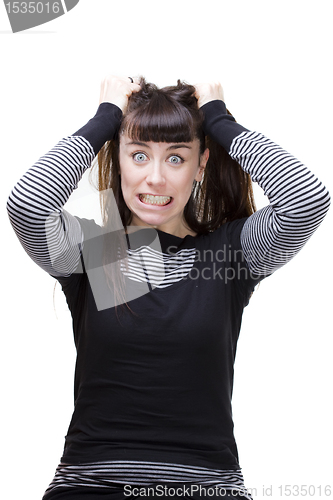 Image of woman expressions