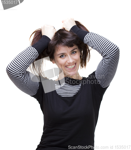 Image of woman expressions