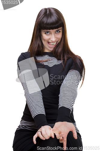 Image of woman expressions
