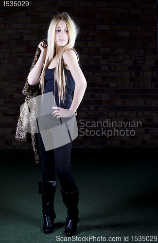 Image of young woman model