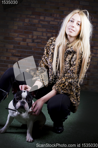 Image of young woman model