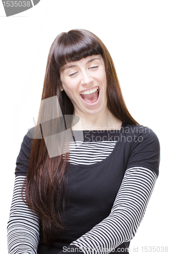 Image of woman expressions