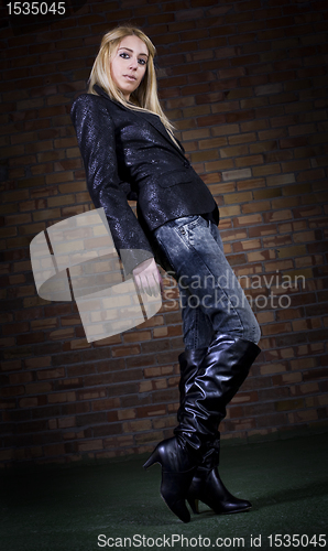 Image of young woman model