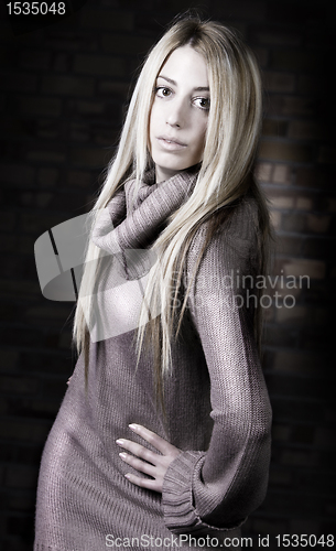 Image of young woman model