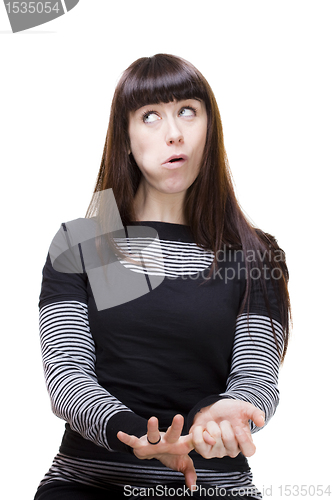 Image of woman expressions