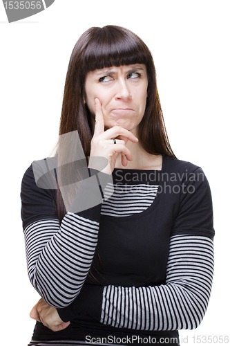 Image of woman expressions