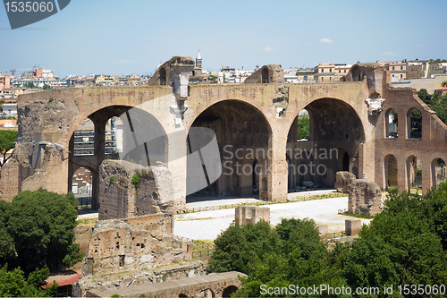 Image of roman forum ruins