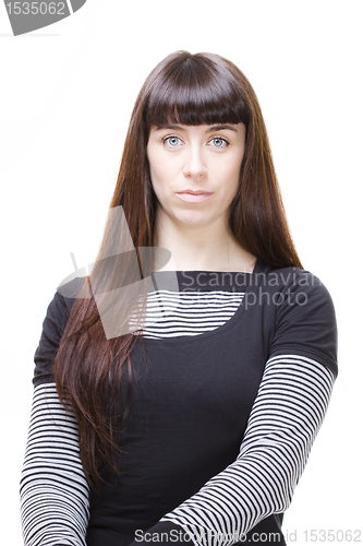 Image of woman expressions