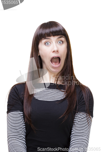 Image of woman expressions