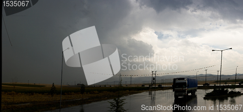 Image of storm panorama