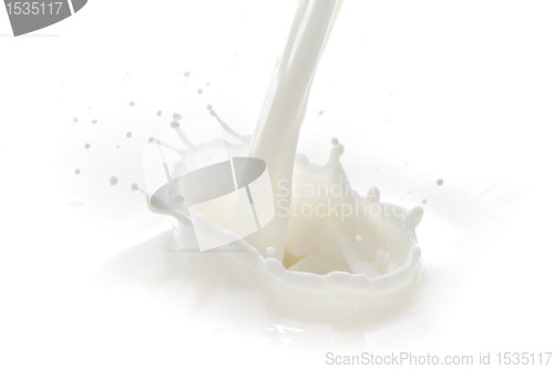 Image of milk splash