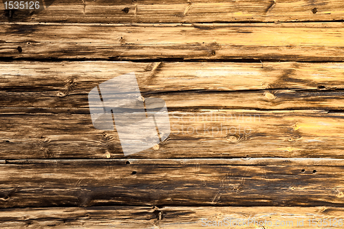 Image of weathered old brown wooden texture