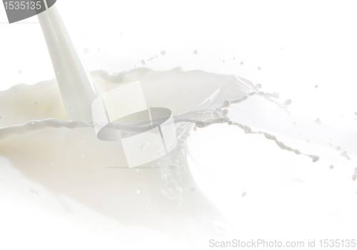 Image of milk splash