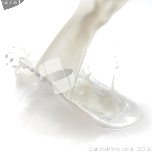 Image of milk splash