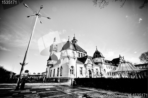 Image of historical town Sopot